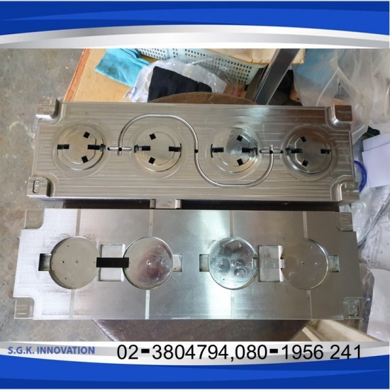 รับทำแม่พิมพ์ ซ่อมแม่พิมพ์พลาสติก - แม่พิมพ์ฉีดพลาสติกแบบ 2 แผ่น